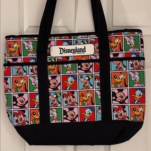 Disney Parks Mickey & Friends Insulated Cooler Tote Like New